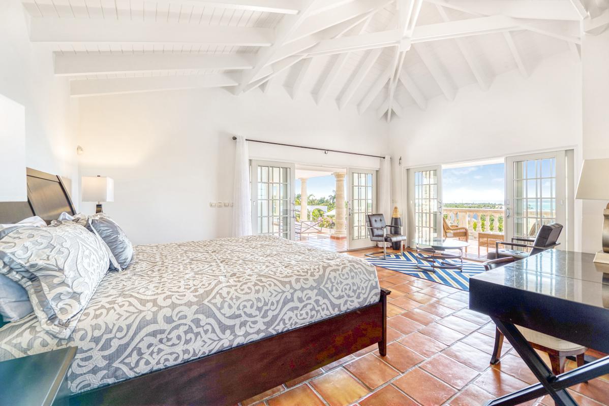 Location villa Saint Martin Terres Basses - Villa 4 chambres 8 personnes - villa vue mer et piscine - Baie aux Prunes (20)